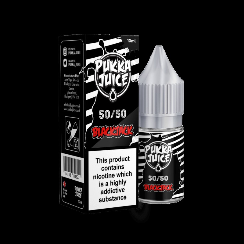 Pukka Juice 50/50 Blackjack UK