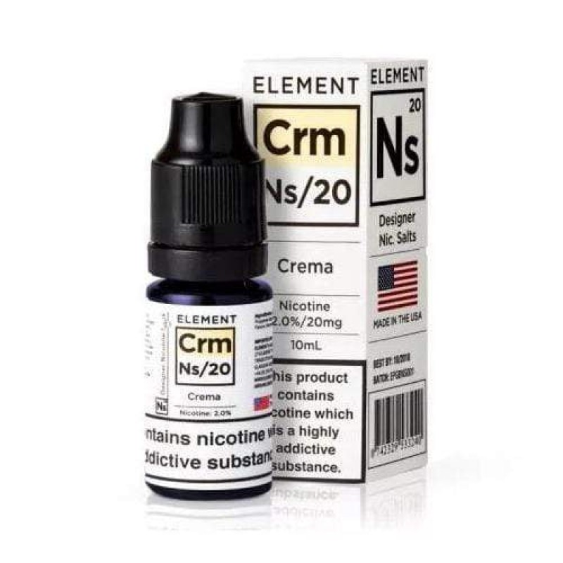 Element Crema Nic Salt UK