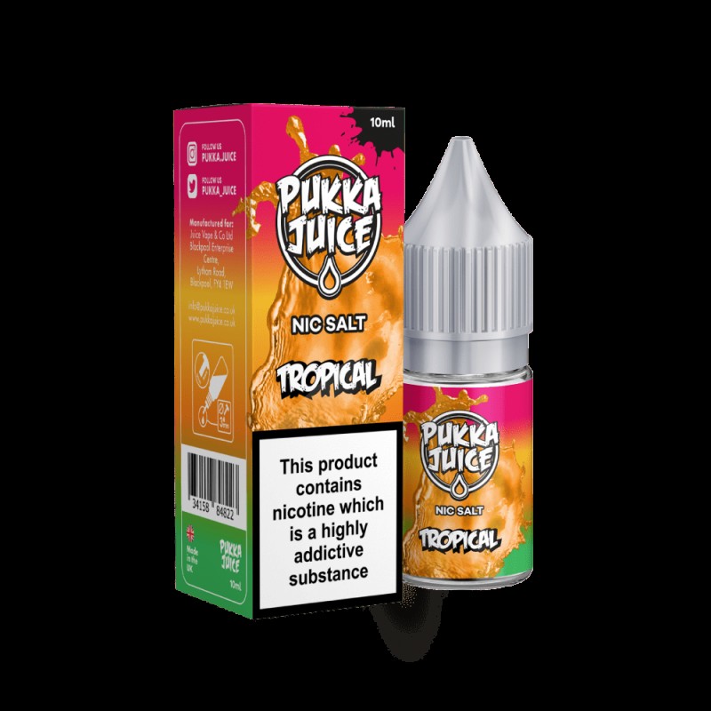 Pukka Juice Tropical Nic Salt UK