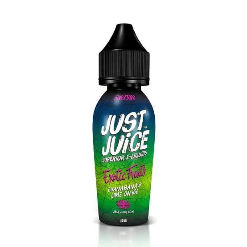 Just Juice Guanabana & Lime on Ice UK