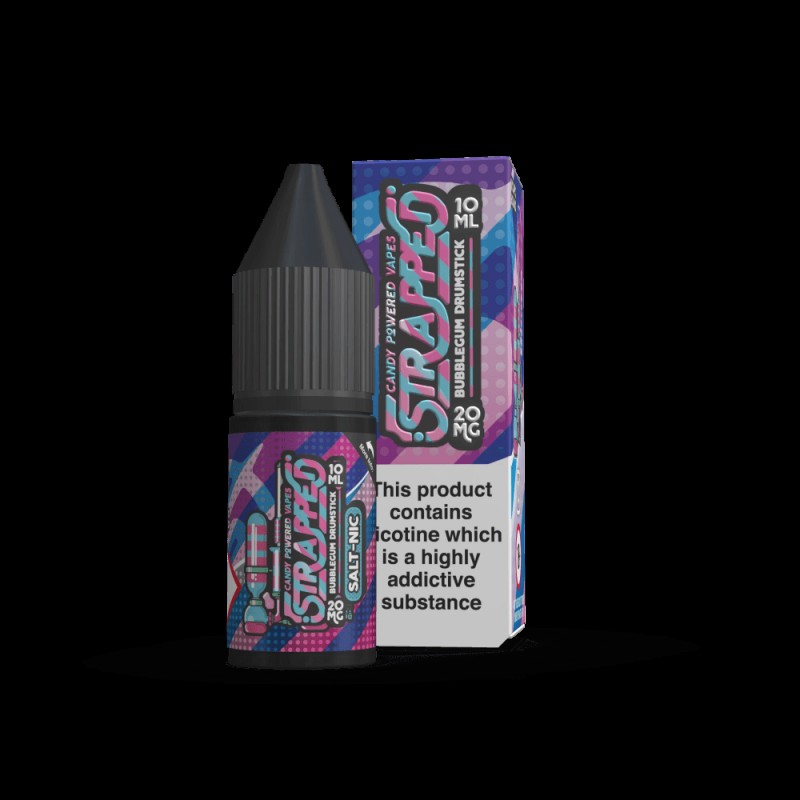 Strapped Bubblegum Drumstick Nic Salt UK