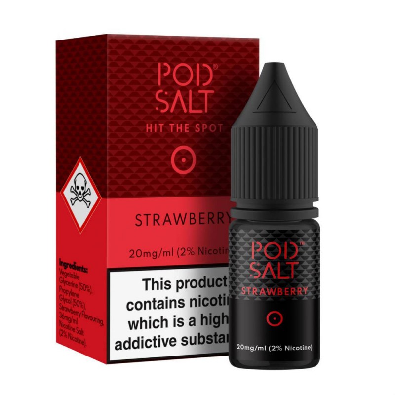 Pod Salt Strawberry Nic Salt UK