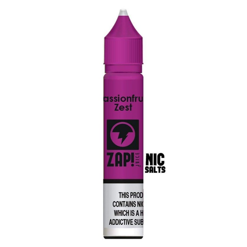 Zap! Passionfruit Zest Nic Salt UK