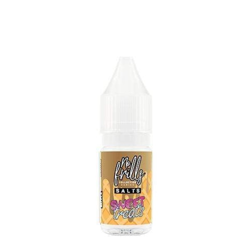 No Frills Sweet Treats Lemon & Caramel Waffle Nic Salt UK