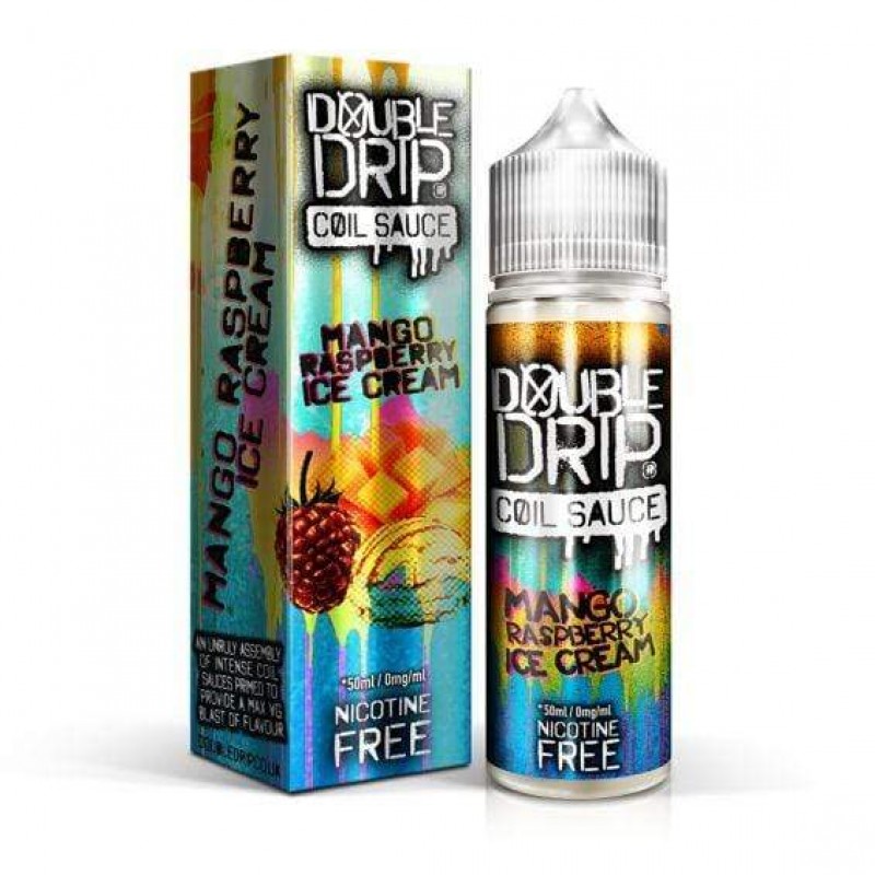 Double Drip Coil Sauce Mango Raspberry Ice Cream UK