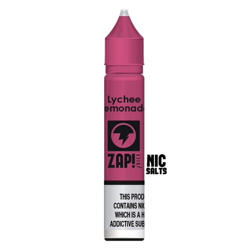 Zap! Lychee Lemonade Nic Salt UK