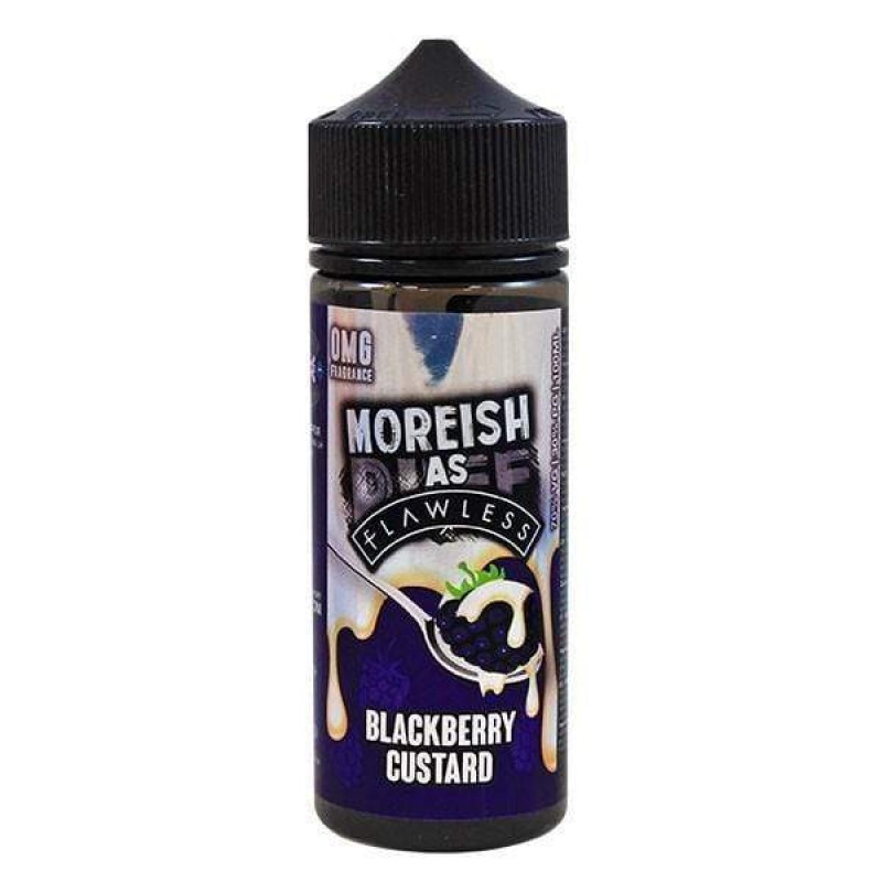 Moreish as Flawless Blackberry Custard UK