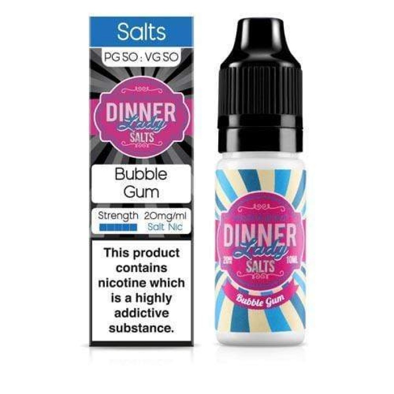 Dinner Lady Bubble Gum Nic Salt UK