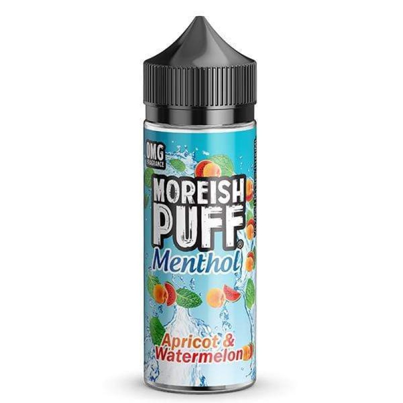 Moreish Puff Menthol Apricot Watermelon UK