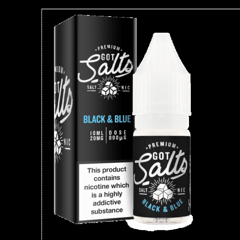 Got Salts Black & Blue Nic Salt UK