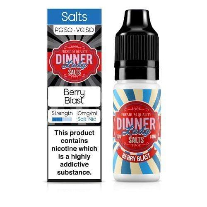 Dinner Lady Berry Blast Nic Salt UK