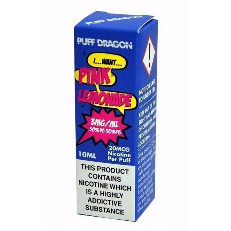 Puff Dragon Pink Lemonade UK