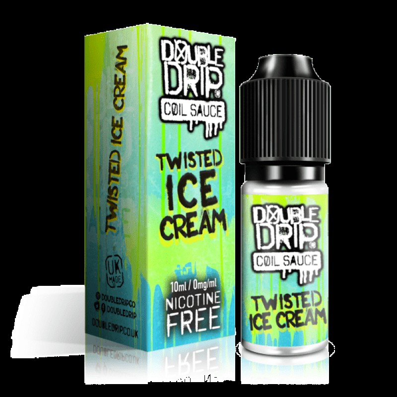 Double Drip Coil Sauce Twisted Ice Cream UK