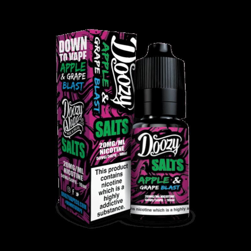 Doozy Salts Apple & Grape Blast Nic Salt UK