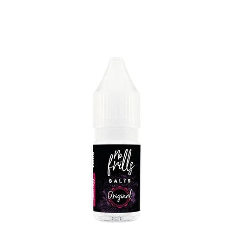 No Frills Original Black Razz Nic Salt UK