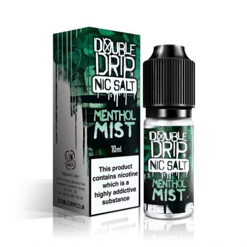 Double Drip Menthol Mist Nic Salt UK