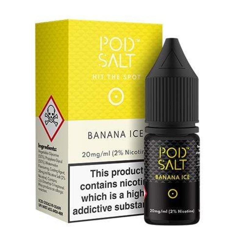 Pod Salt Banana Ice Nic Salt UK