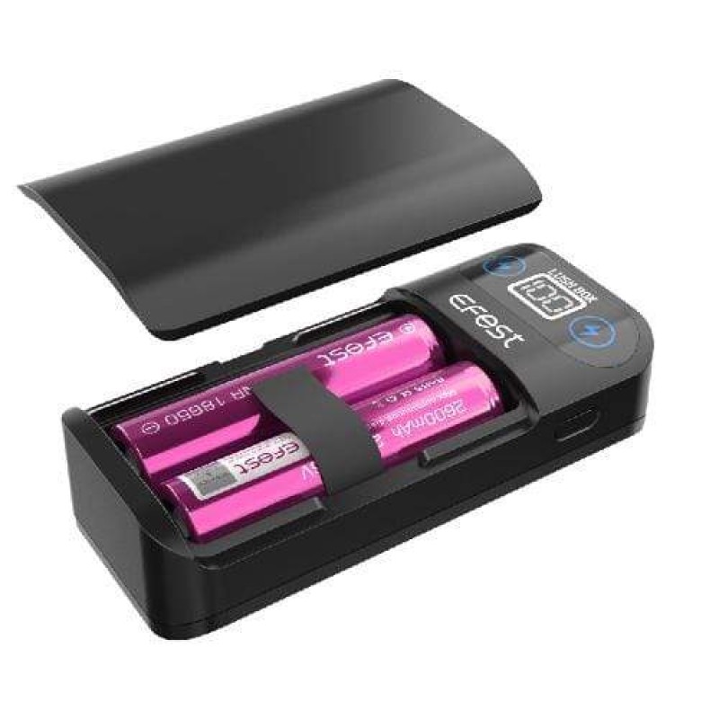 Efest Lush Box 2 Bay USB 18650 Battery Charger UK