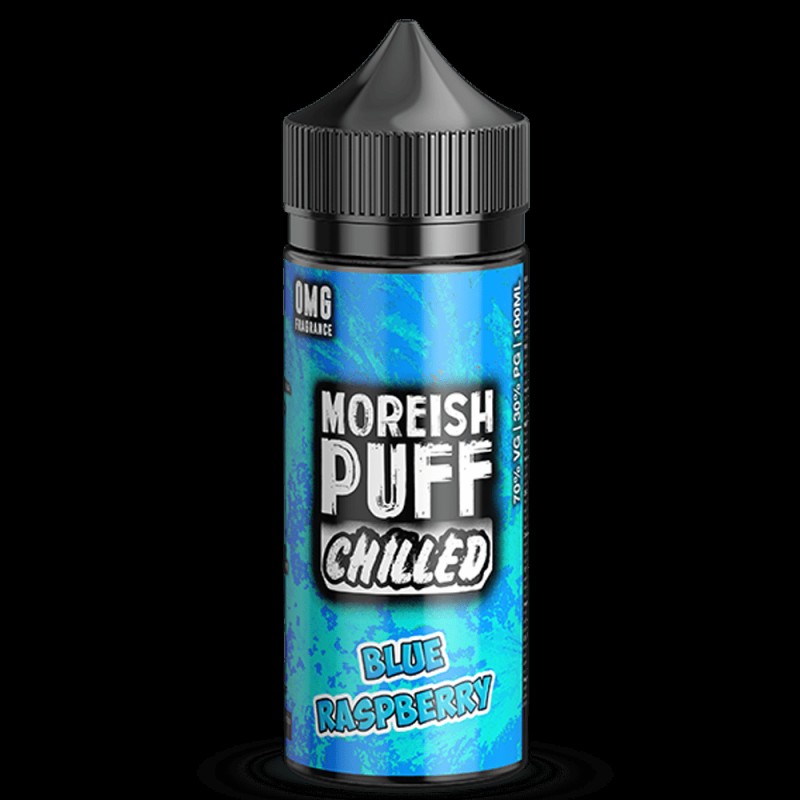 Moreish Puff Chilled Blue Raspberry UK