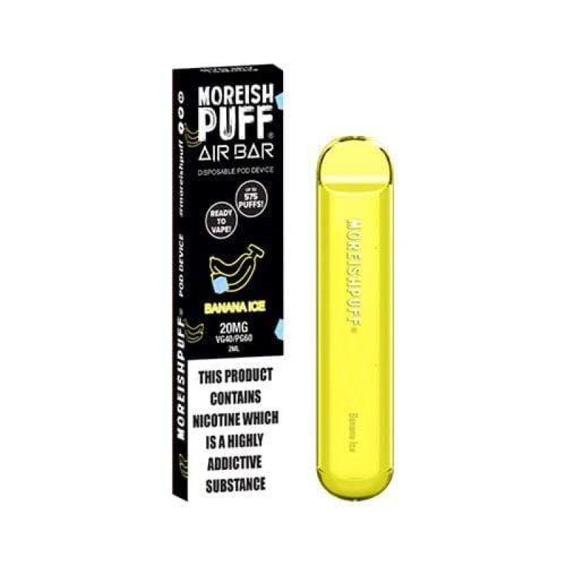 Moreish Puff Air Bar Disposable Kit UK