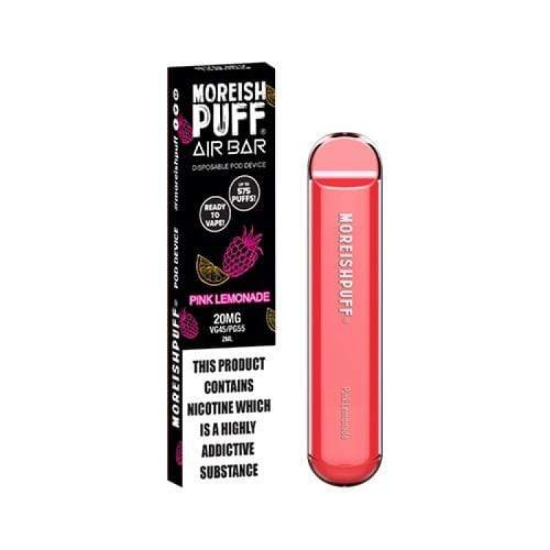 Moreish Puff Air Bar Disposable Kit UK