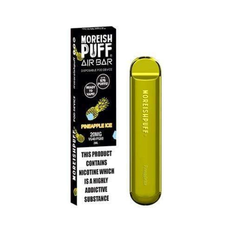 Moreish Puff Air Bar Disposable Kit UK